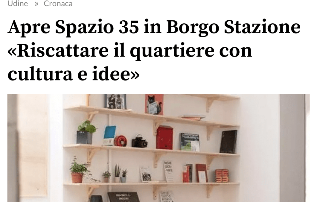 Siamo sul Messaggero Veneto!